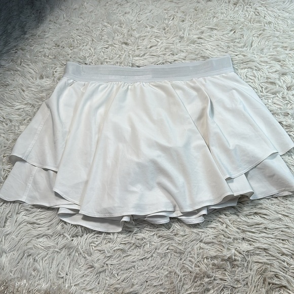 Lululemon Court Rival High Rise Skirt *Tall White - Picture 1 of 7